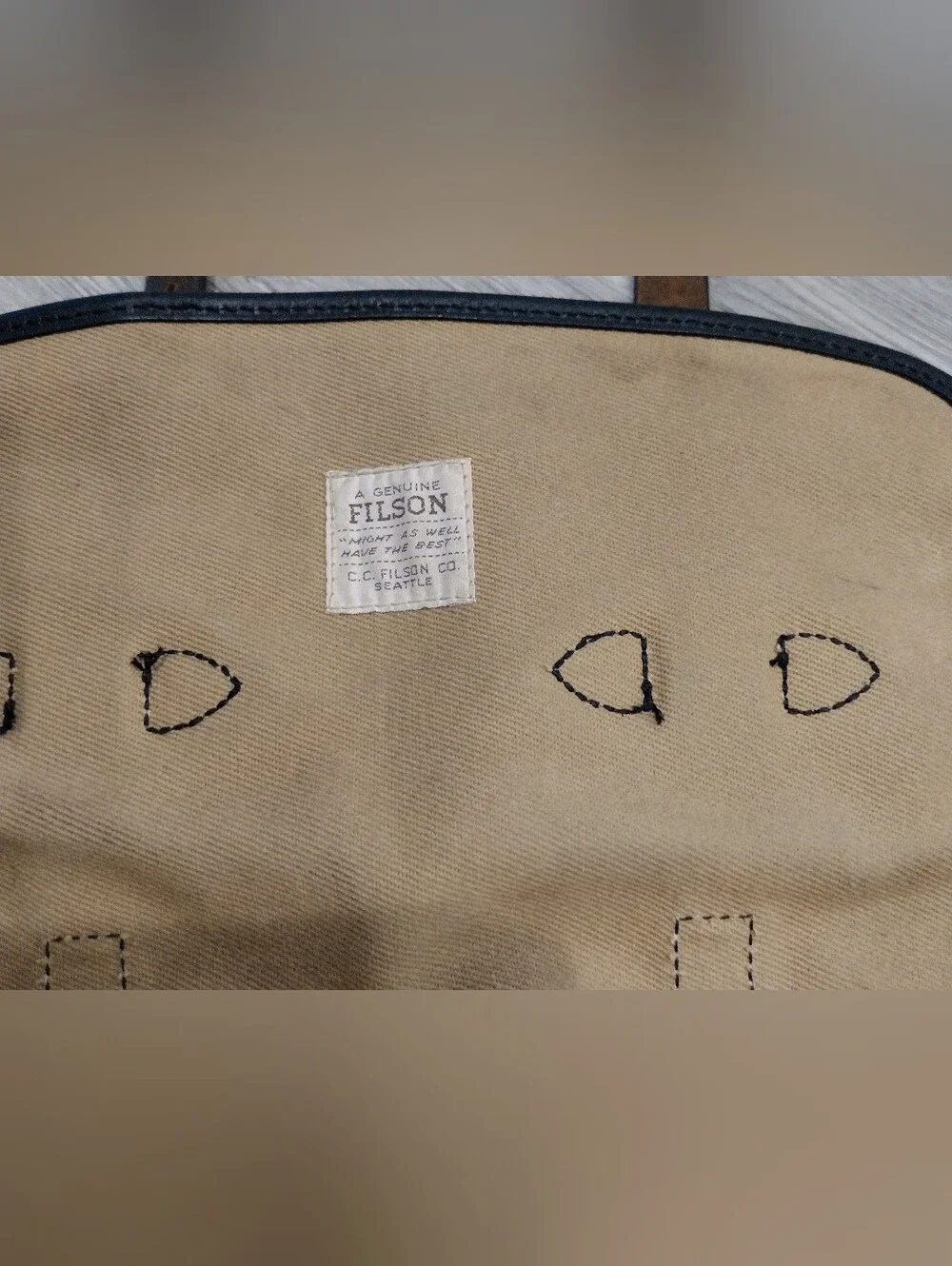 Vintage Filson Field Bag